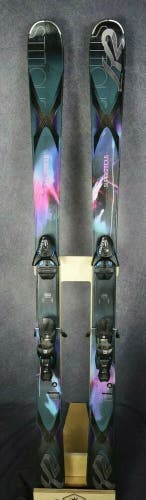 K2 SUPERSTITIUS 84 SKIS SIZE 167 CM WITH SALOMON BINDINGS