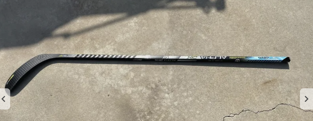 Used Warrior Right Handed Hockey Stick