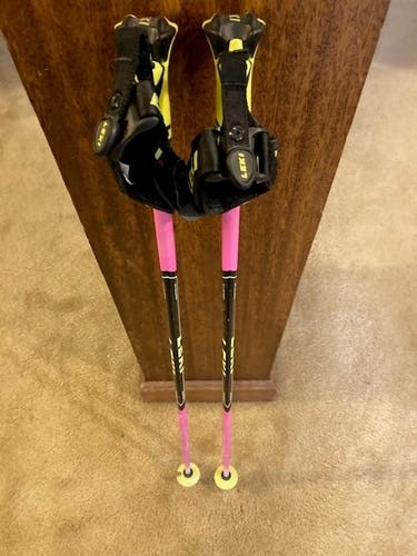 Used 38in (95cm) Leki Racing World Cup Lite SL Ski Poles (Pair 1of 2)