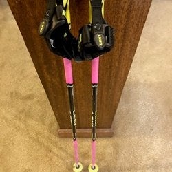 Used 38in (95cm) Leki Racing World Cup Lite SL Ski Poles (Pair 1of 2)