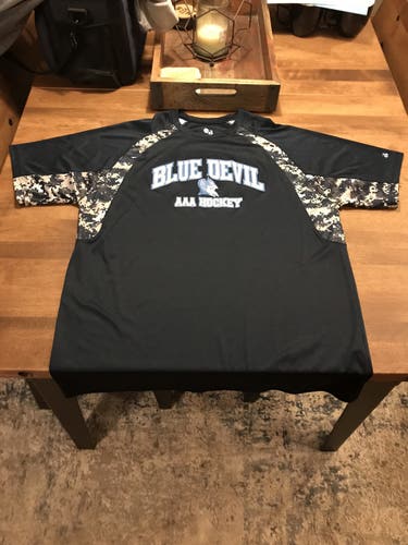 Blue devils hockey workout shirt