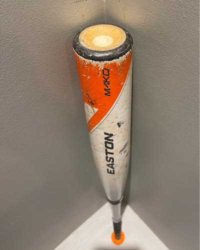 EASTON MAKO 31” 22 Oz Drop -9 White/Orange”