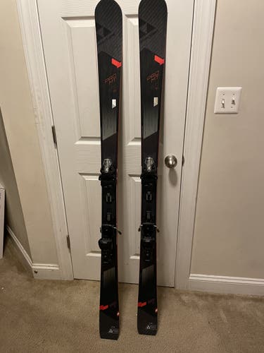 Used Fischer Pro Mtn 86ti Skis 175, w/MBS 12 Powerrail Bindings