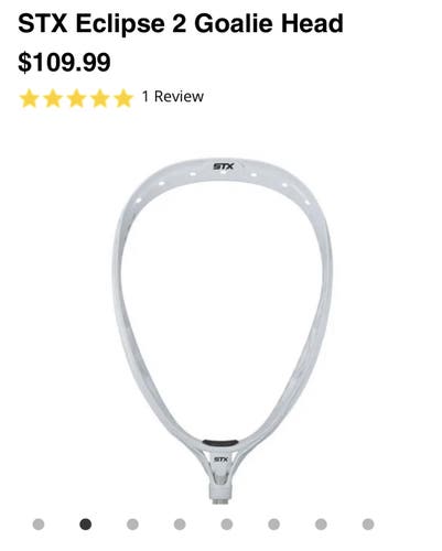 New Unknown Unstrung Eclipse 2 Goalie Head