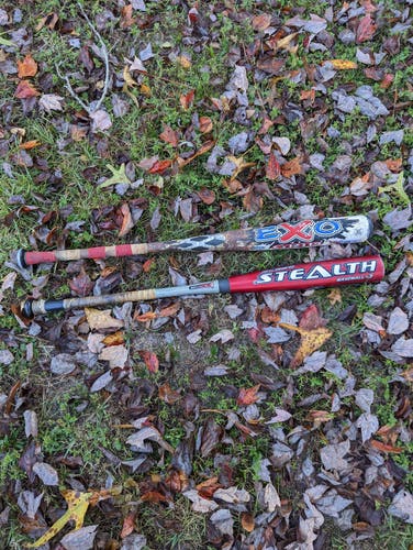 33/30 BESR Easton Stealth SC888 and TPX Exo