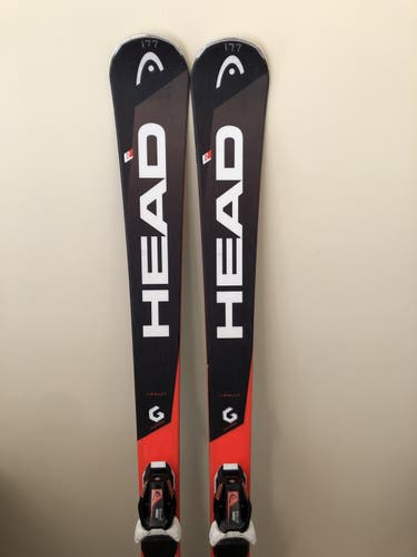 HEAD I rally Skis With Integrated Head Bindings