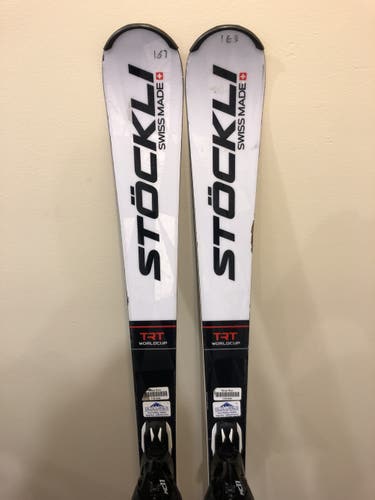 Stockli Laser SC Skis with Salomon Bindings 163cm (1101244)
