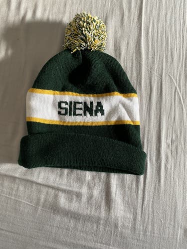Two Siena Lacrosse Winter Hats