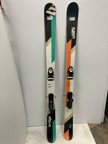 Used Volkl Twin Tips 163 Cm Downhill Ski Mens Combo