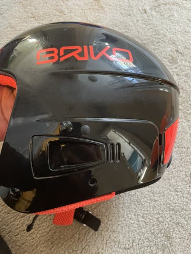 Black Used Small / Medium Briko Helmet FIS Legal