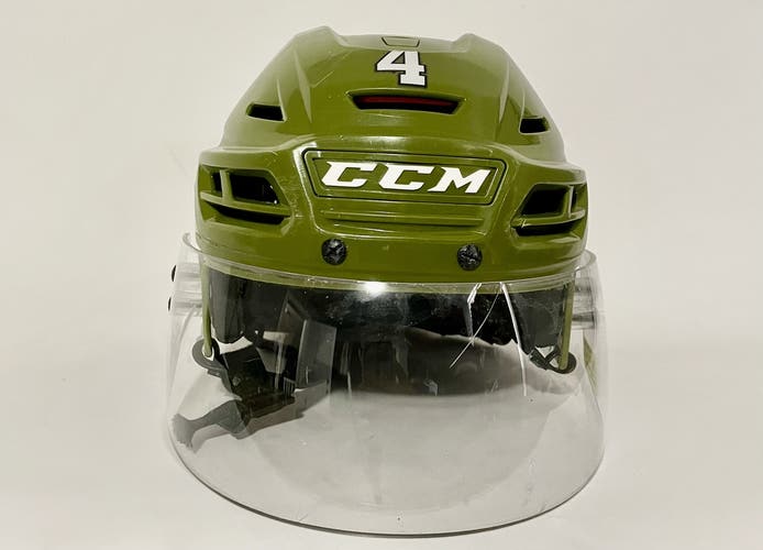 CCM 710 Medium Pro Stock Helmet North Bay Battalion