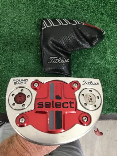 Titleist Scotty Cameron Select Round Back Putter 34” Inches