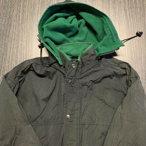 Starter Men's Puffer Jacket - Green - XL