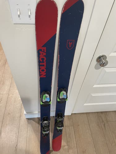 Used  Faction .5 @135cm With Bindings Candide Thovex Skis