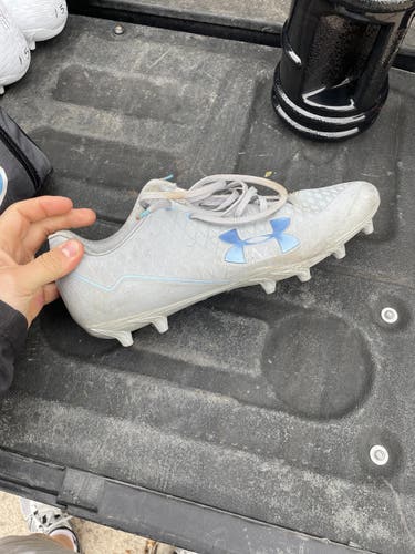 Gray Hopkins Under Armour Cleats Size 11