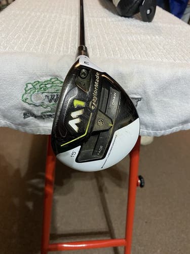 Used Men's TaylorMade Right Handed M1 Fairway Wood Stiff Flex 3 Wood