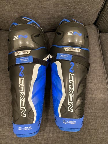 Bauer Nexus 2N Hockey Shin Pads 14”