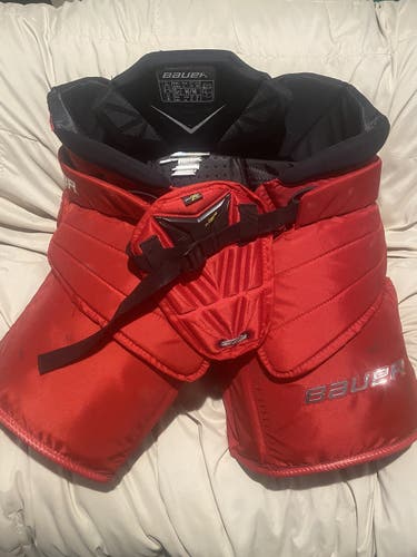 Bauer Supreme 1S Pro Goalie Pant Sr Medium Red