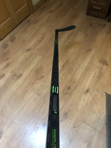 Senior Right Handed Toe Pattern Pro Stock Ribcor Trigger 5 Pro Hockey Stick