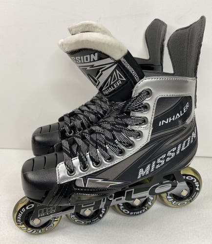Mission Inhaler NLS6 Inline Roller Skates Senior Size 6E (7.5 US Men Shoe: 9 W)
