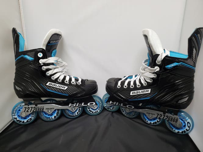 Junior Used Bauer Inline Skates Regular Width Size 4