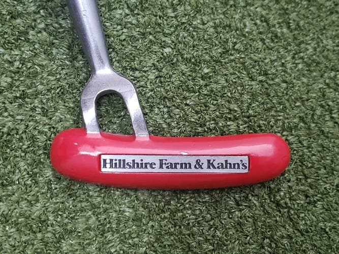 Hillshire Farm & Kahn's Hotdog Putter RH 35" Steel Shaft (L275) Hot Dog