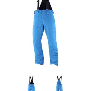Blue Men's Chill Out XL Regular Salomon Ski Pants