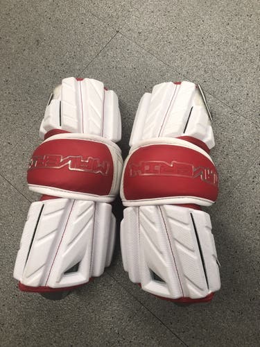 Hartford Lacrosse Elbow Pads. Worn by a Division One Lacrosse player