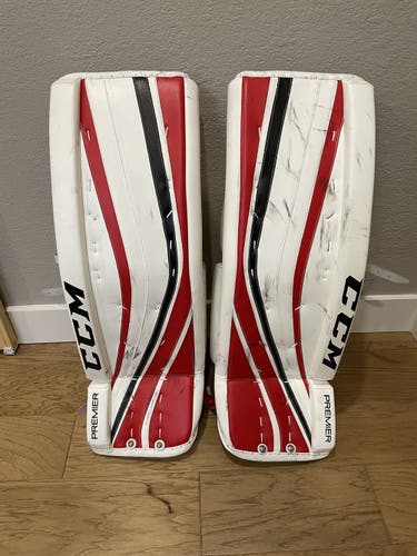 34+2 CCM  Premier Pro Goalie Leg Pads