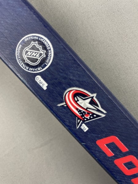 Sher-Wood Columbus Blue Jackets CBJ *MINI* Wood Souvenir Hockey Stick