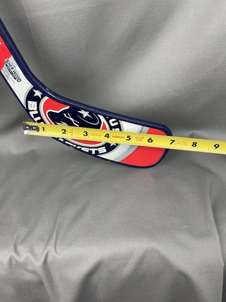 Sher-Wood Columbus Blue Jackets CBJ *MINI* Wood Souvenir Hockey Stick