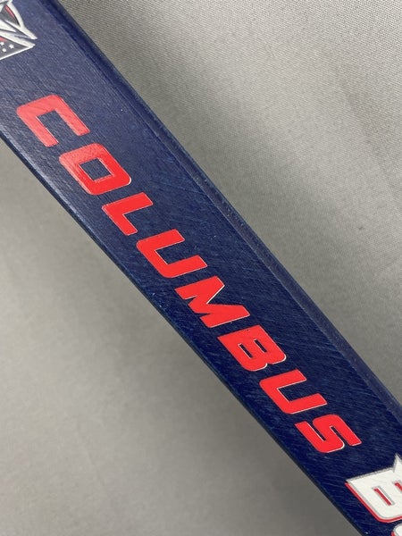 Sher-Wood Columbus Blue Jackets CBJ *MINI* Wood Souvenir Hockey Stick