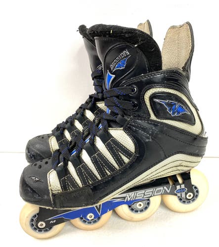 Mission D3 DNA Inline Hockey Roller Skates Blades Size 9 D (US Men Shoe 9)