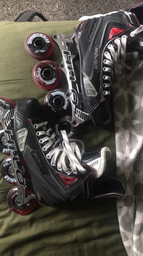 Senior Bauer Regular Width Size 8 Vapor X50R Inline Skates