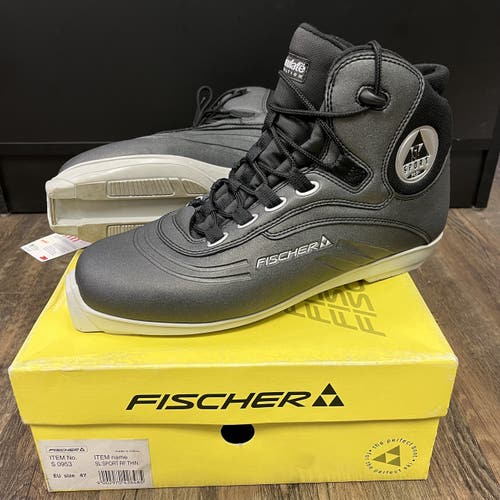 Classic Size 12 (EUR 47) New Fischer SL Sport RF Thinsulate Classic Cross Country Ski Boots