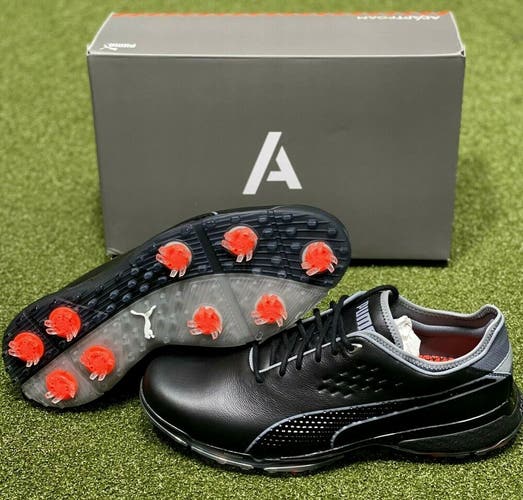 PUMA Men's Proadapt Delta Golf Shoes Black/Grey Choose Your Size New in Box