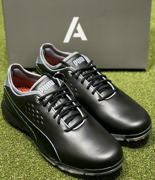 PUMA Men's Proadapt Delta Golf Shoes Black/Grey Choose Your