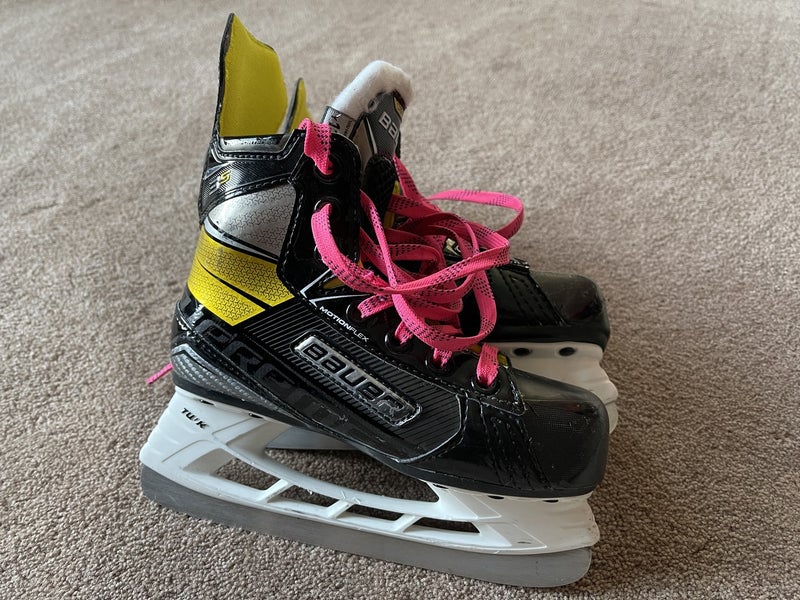 Youth Used Bauer Supreme 3S Hockey Skates Size 13