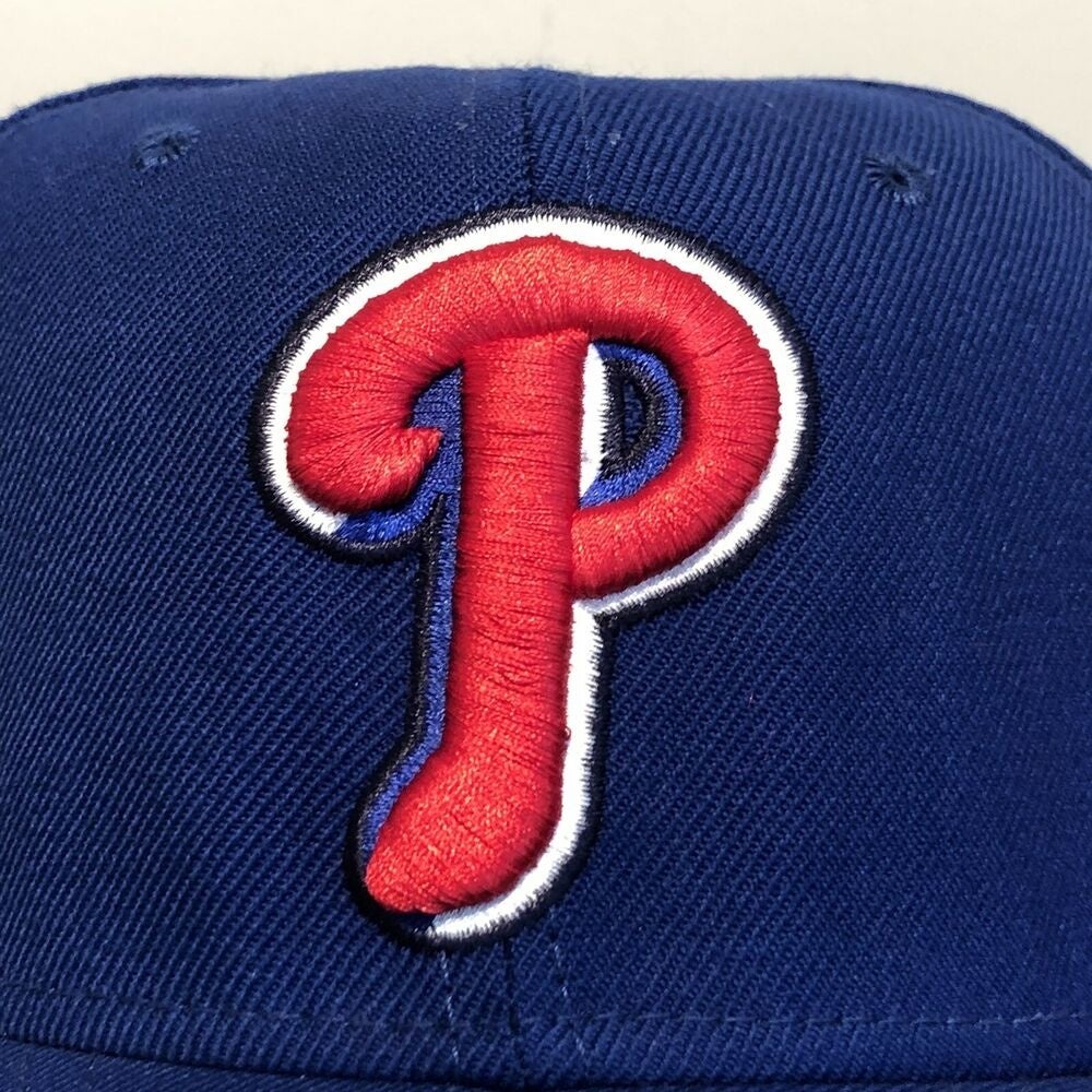 2008 Philadelphia Phillies World Series Blue Alternate New Era MLB Fitted  Hat Size 7 1/8 – Rare VNTG