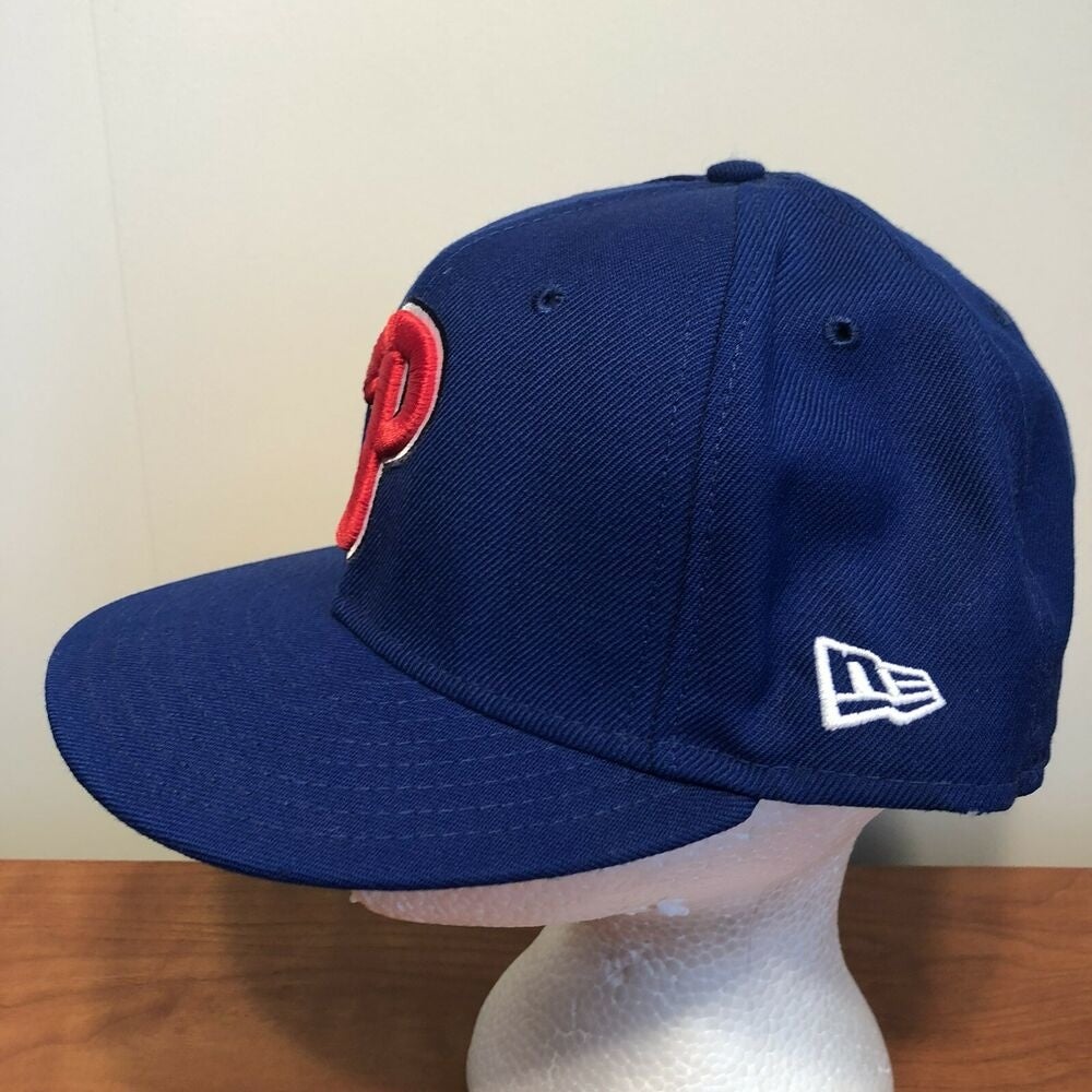 New Era, Accessories, Baby Blue Custom Phillies Fitted Size 7 Worn Once