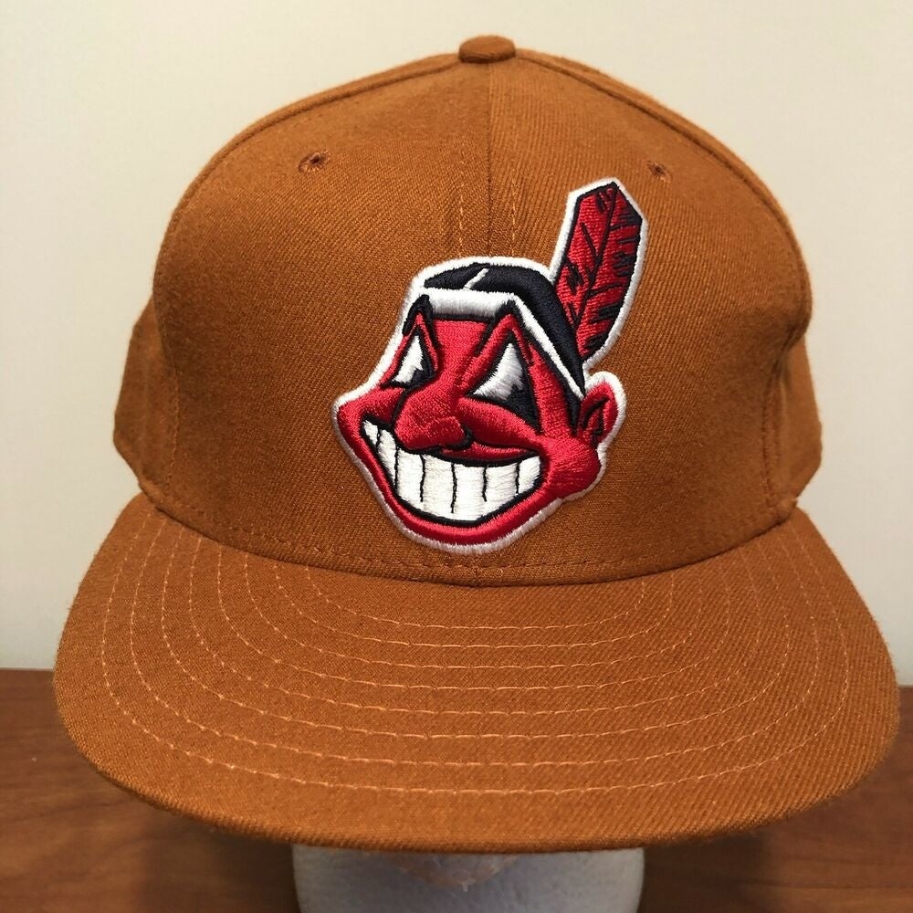 Twins Enterprises, Accessories, Cleveland Indians Chief Wahoo Snapback  Hat Vintage
