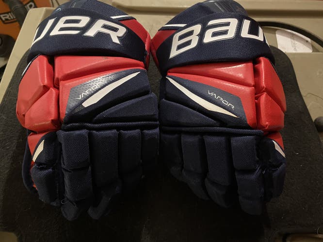 Blue Senior Bauer 13" Vapor X2.9 Gloves