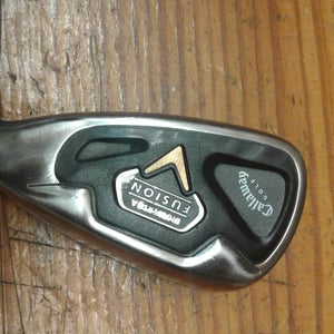 Used Callaway Big Bertha Fusion Mens Right 6 Iron Steel Uniflex