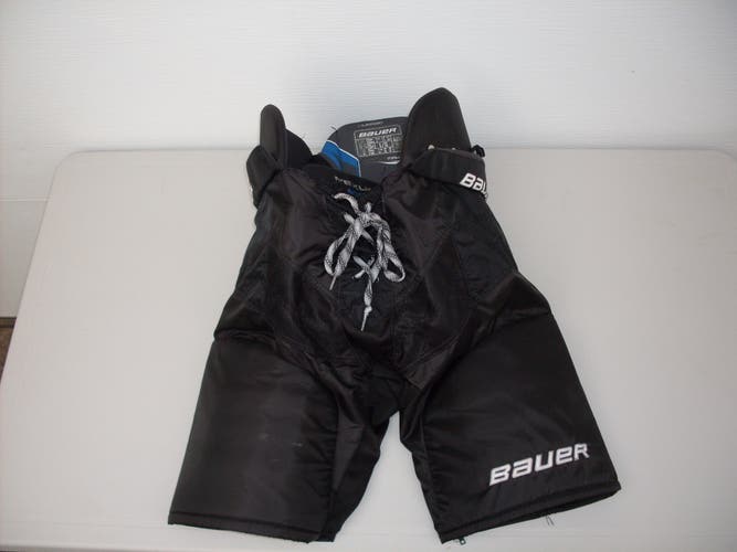Black Senior Used Large Bauer Nexus 600 Hockey Pants