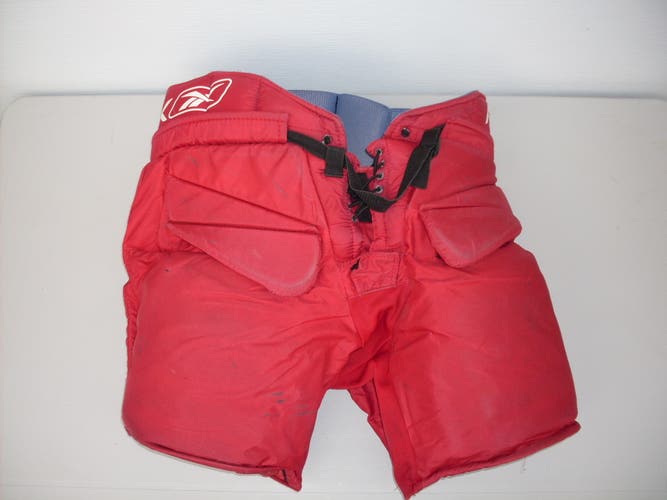 Red Used Senior Large Reebok HPG PRO Hockey Goalie Pants