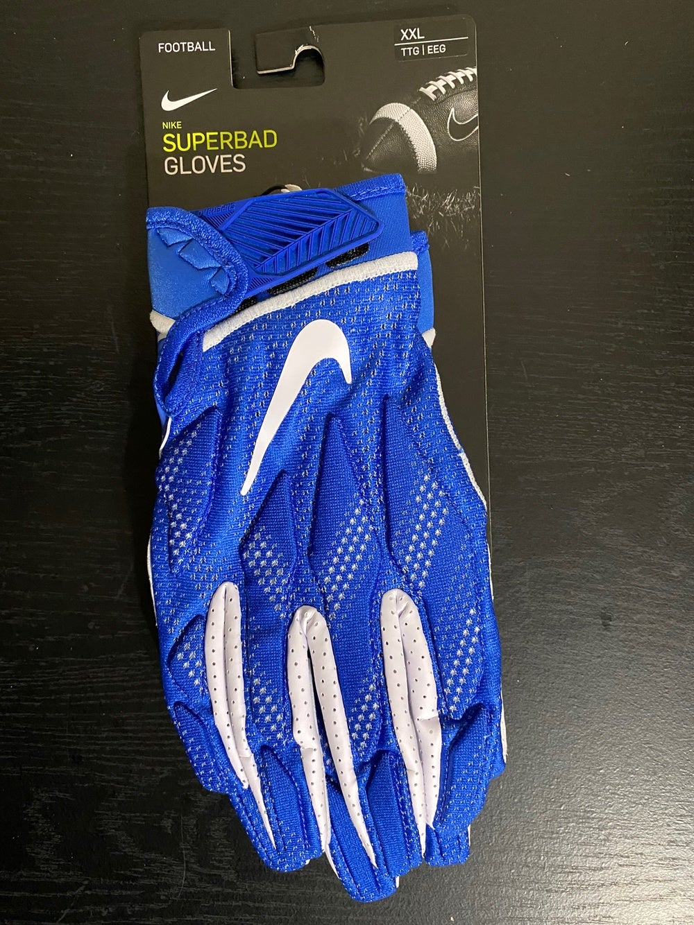 nike men's superbad 4.5 football gloves