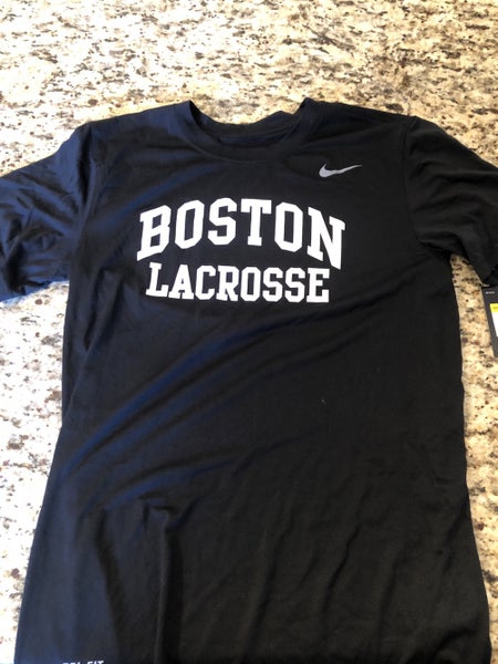Boston U Men’s Lacrosse Nike Dri-Fit Short Sleeve T-Shirt
