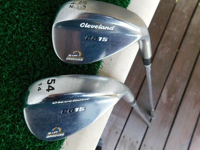 Cleveland CG15 Forged (54* & 58*) Wedge Set w/ Wedge Flex Shaft