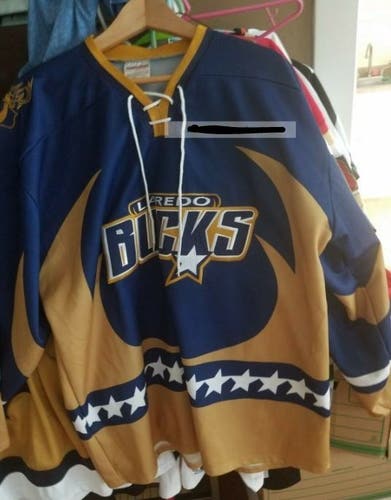 VERY RARE LAREDO BUCKS Adult Men's Used XL Jersey