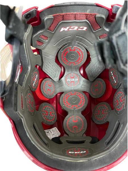 CCM Resistance Small Pro Stock Helmet Harvard Red